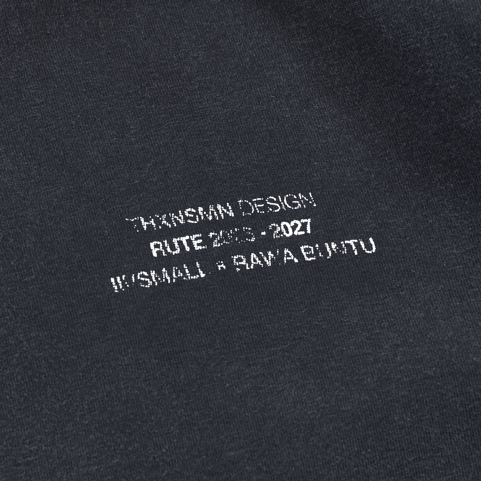 Tshirt Ozlyn Black Wash Distressed Thanksinsomnia