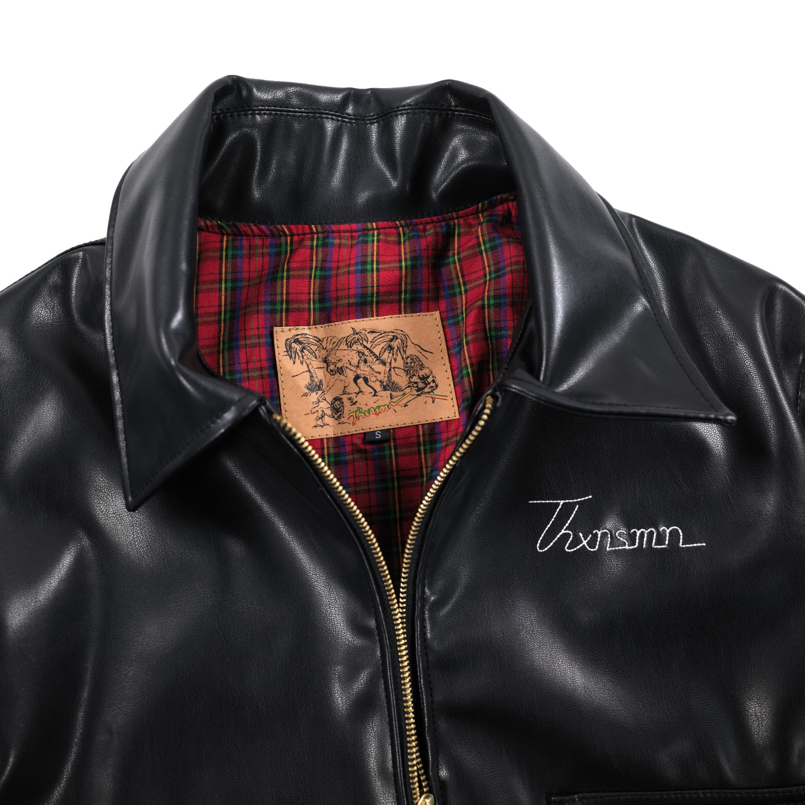 Synthetic Leather Jacket Hailey Black Thanksinsomnia