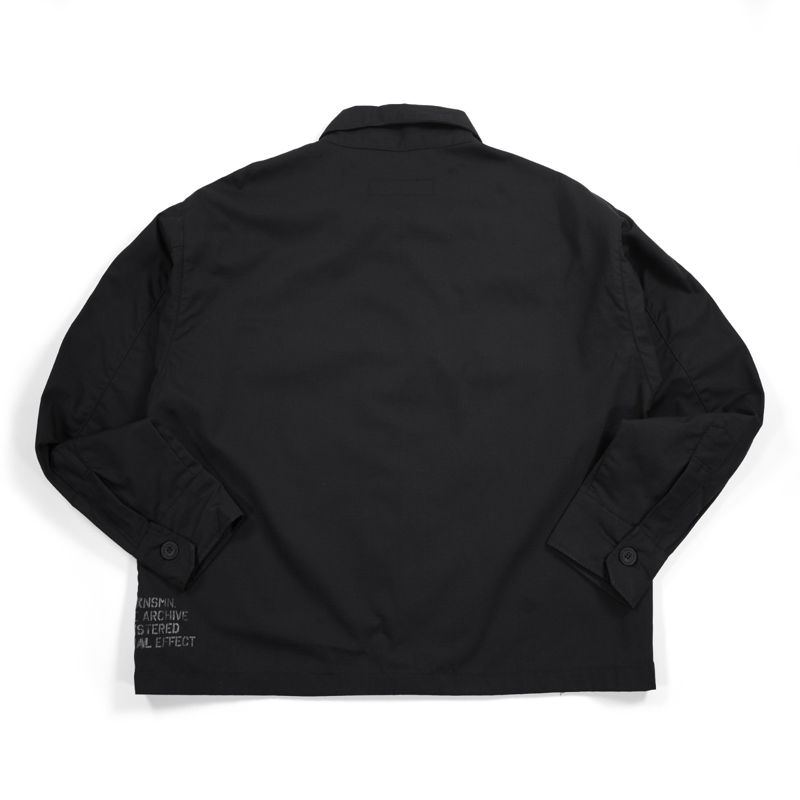 Utility Overshirt Fionael Black Thanksinsomnia