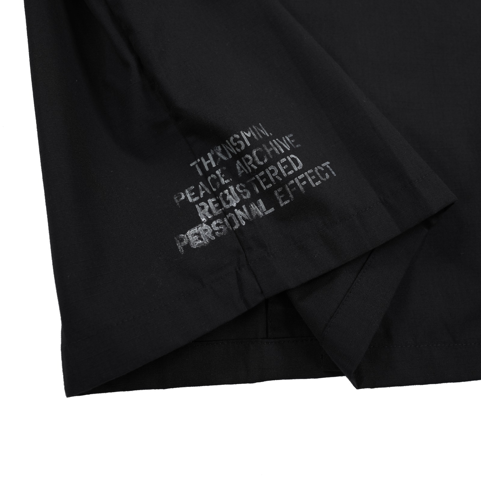 Utility Overshirt Fionael Black Thanksinsomnia