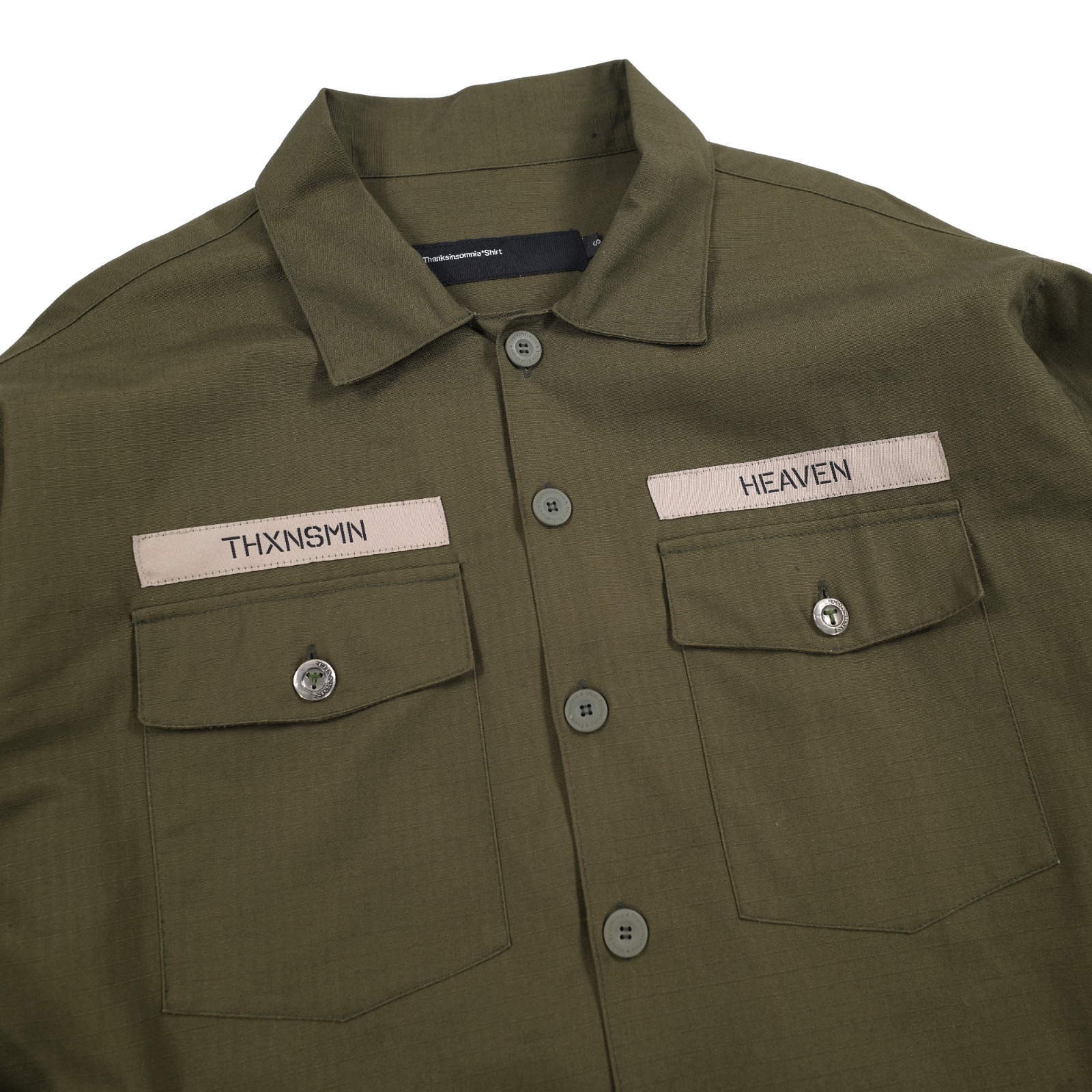 Utility Overshirt Fionael Olive Thanksinsomnia