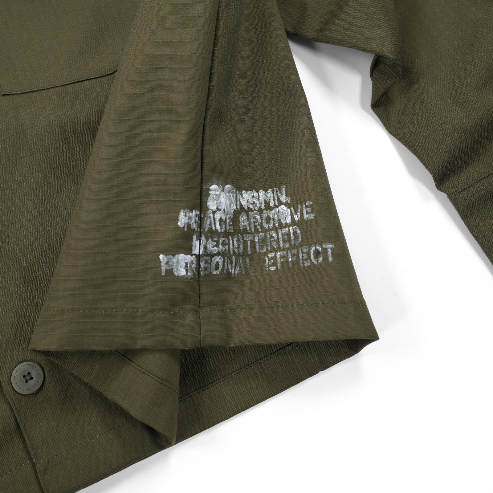 Utility Overshirt Fionael Olive Thanksinsomnia