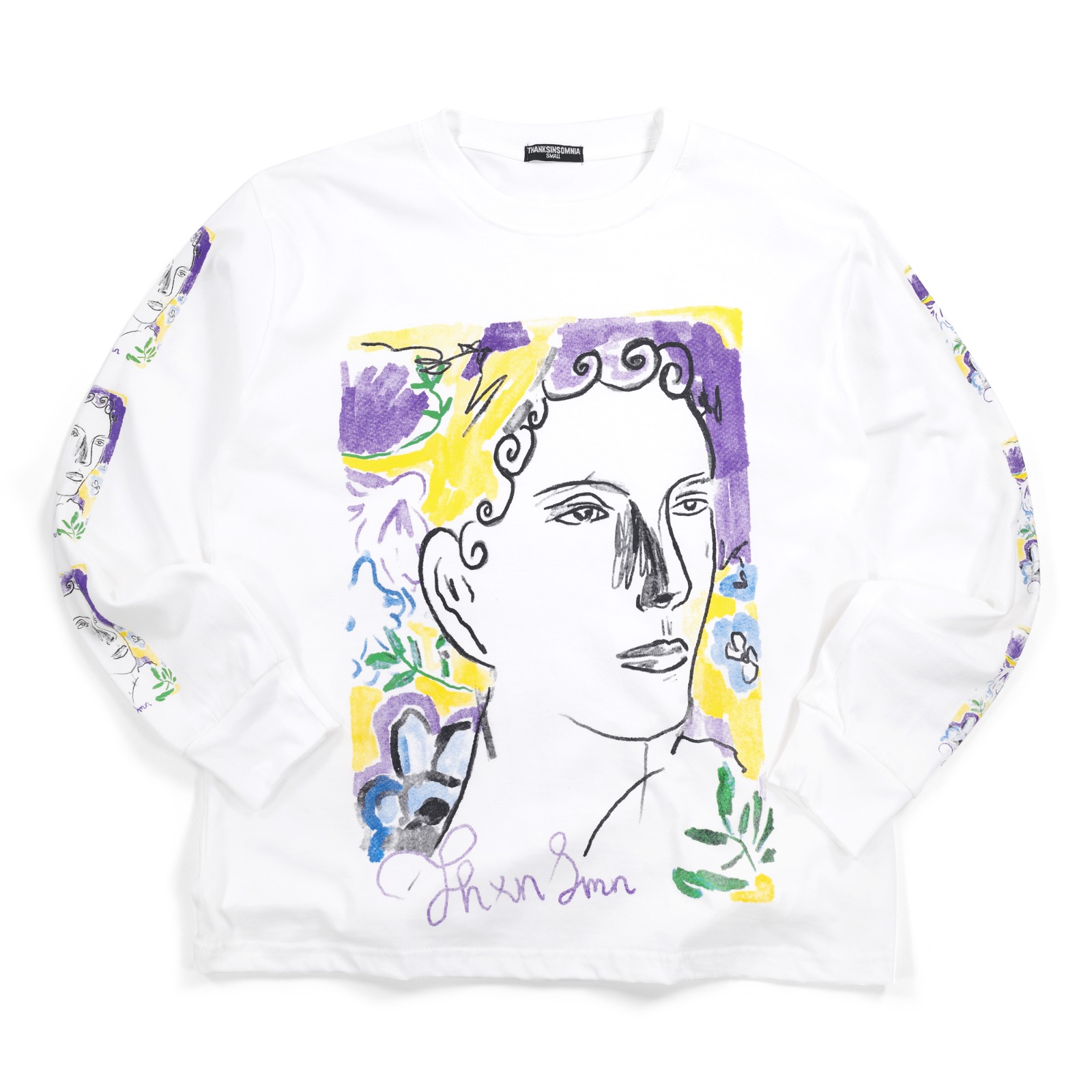 Long Sleeve Delizia White Thanksinsomnia