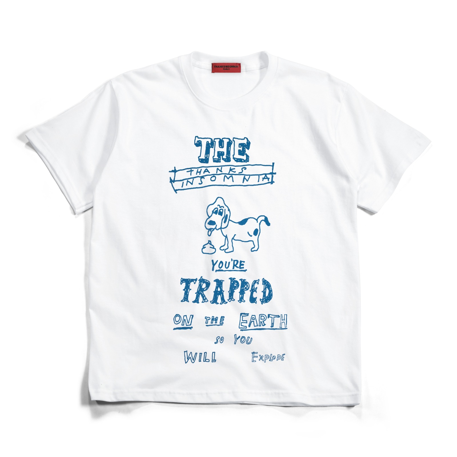 Tshirt Hannelore White Thanksinsomnia