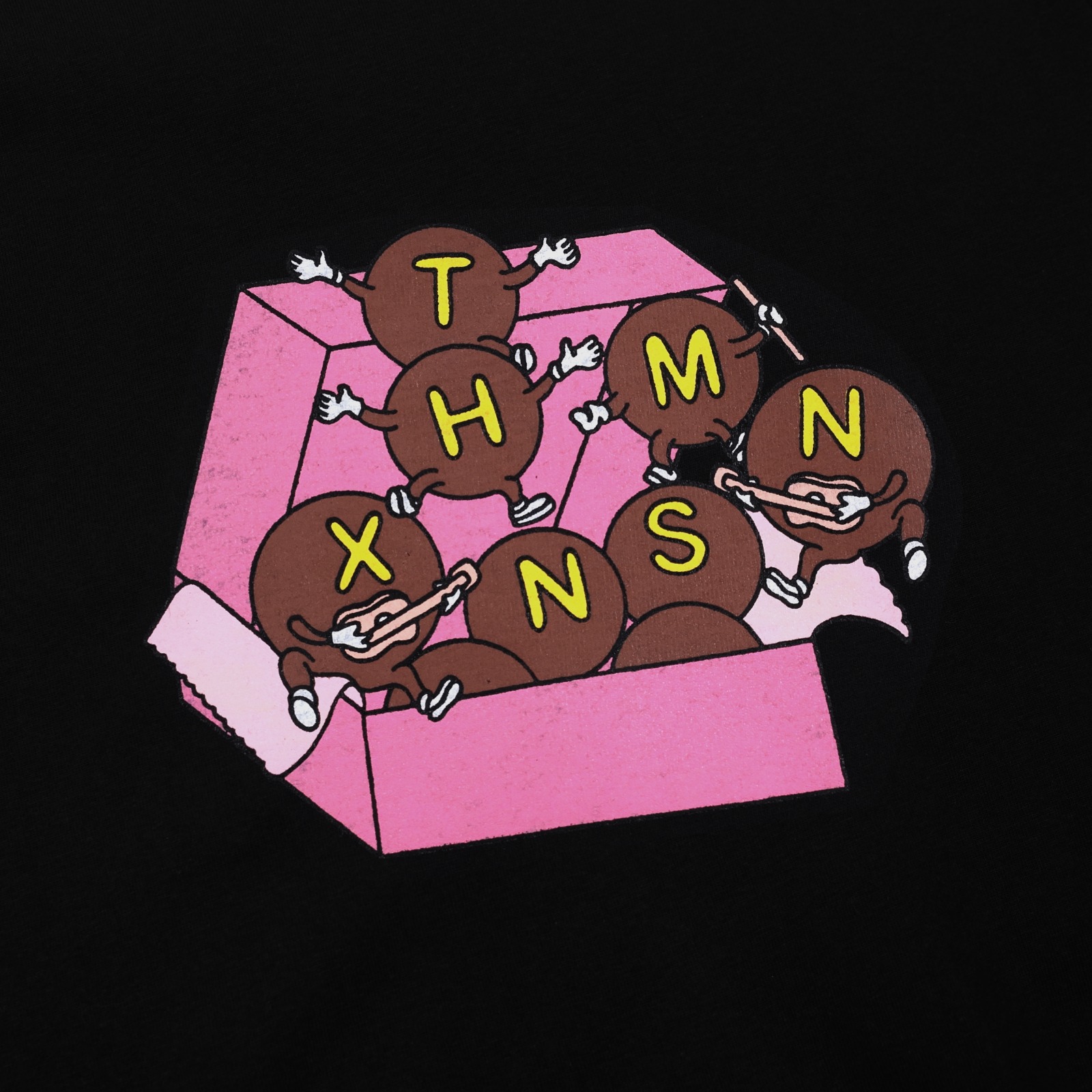 Tshirt Evanthe Black Thanksinsomnia