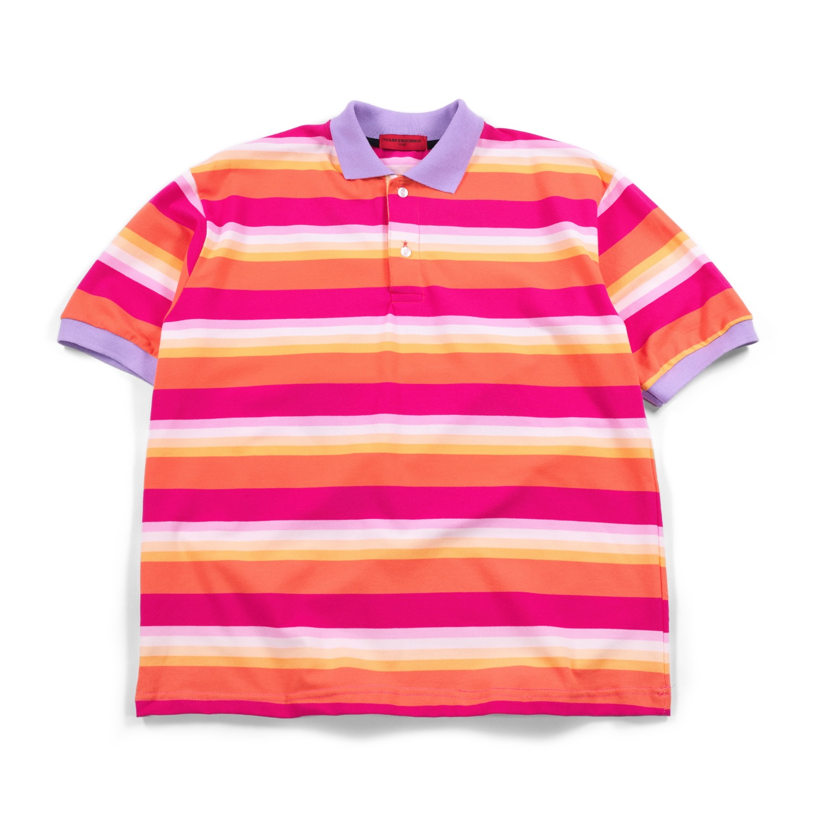Polo Shirt Violitty Purple Multicolor Thanksinsomnia