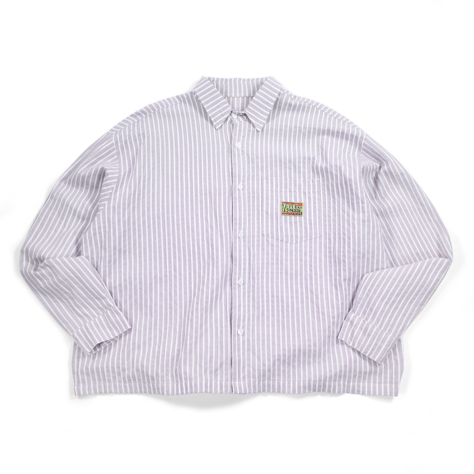04 - Long Shirt Enzy Lilac Stripe Thanksinsomnia