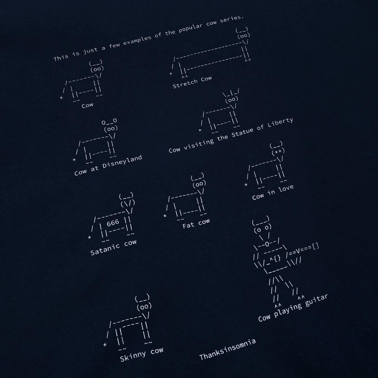 Tshirt Polyxena Navy Thanksinsomnia