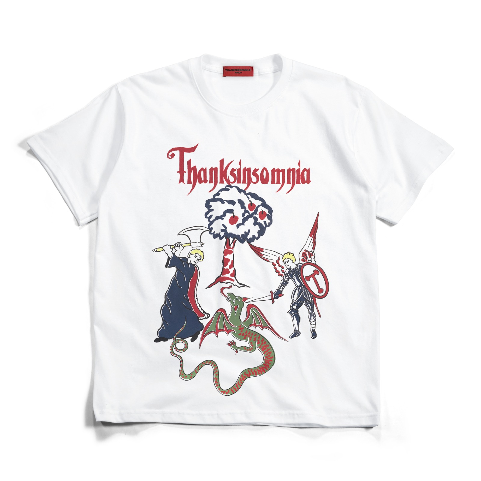 Tshirt Garnetta White Thanksinsomnia