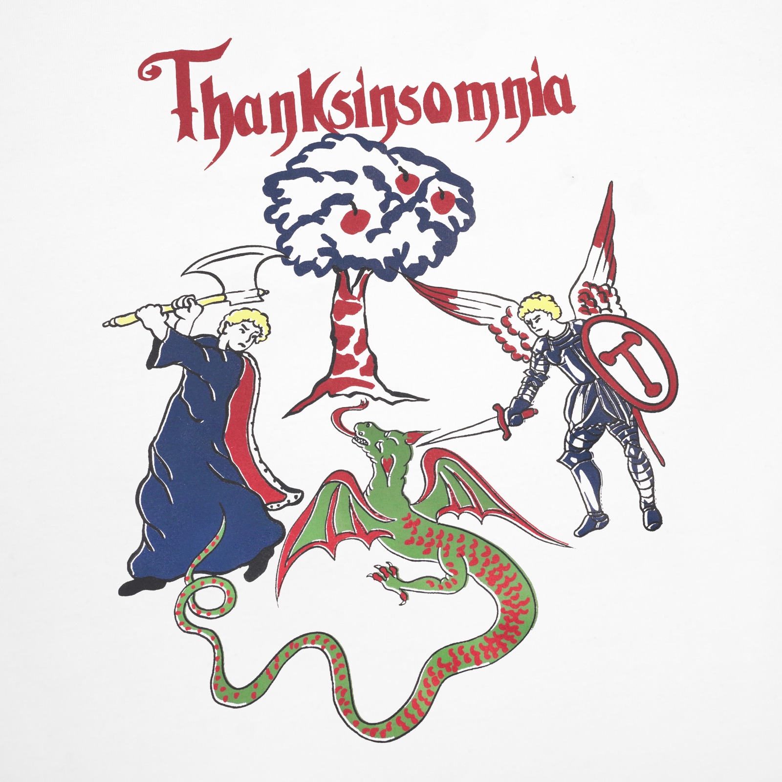 Tshirt Garnetta White Thanksinsomnia