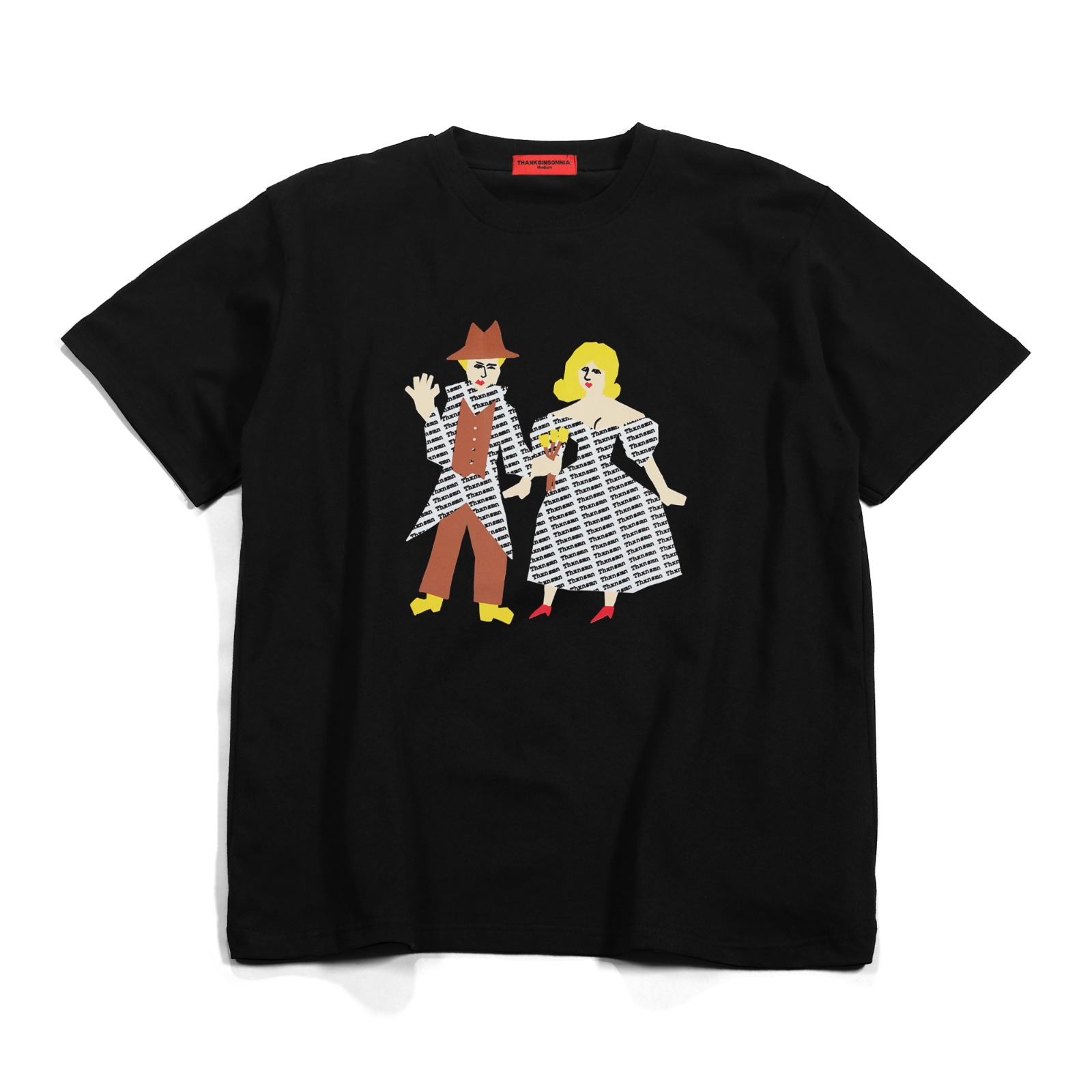 Tshirt Gwen Black Thanksinsomnia