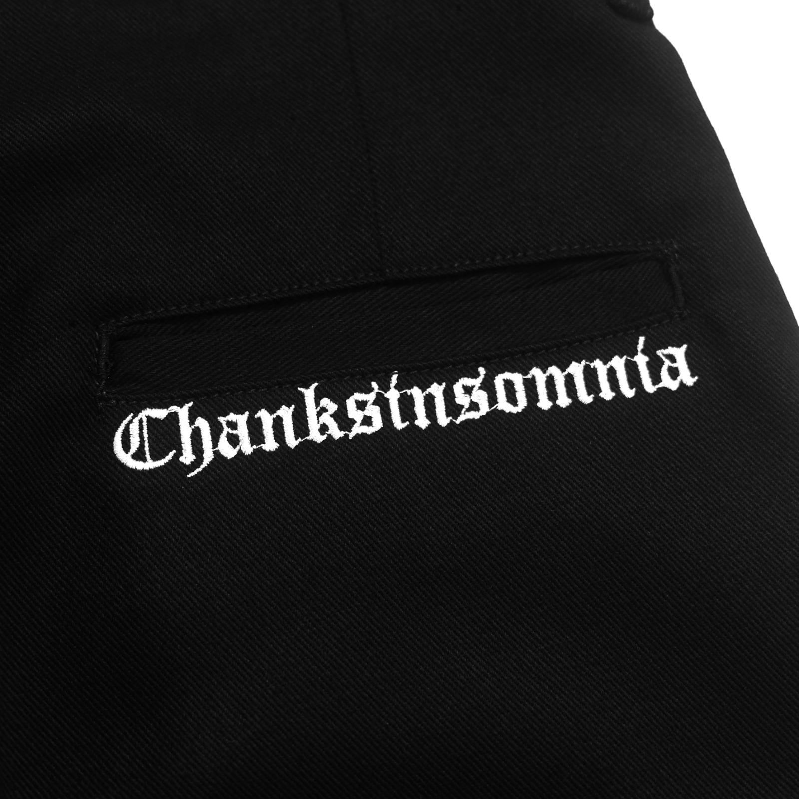 Pants Draelle Embroidery Black Thanksinsomnia