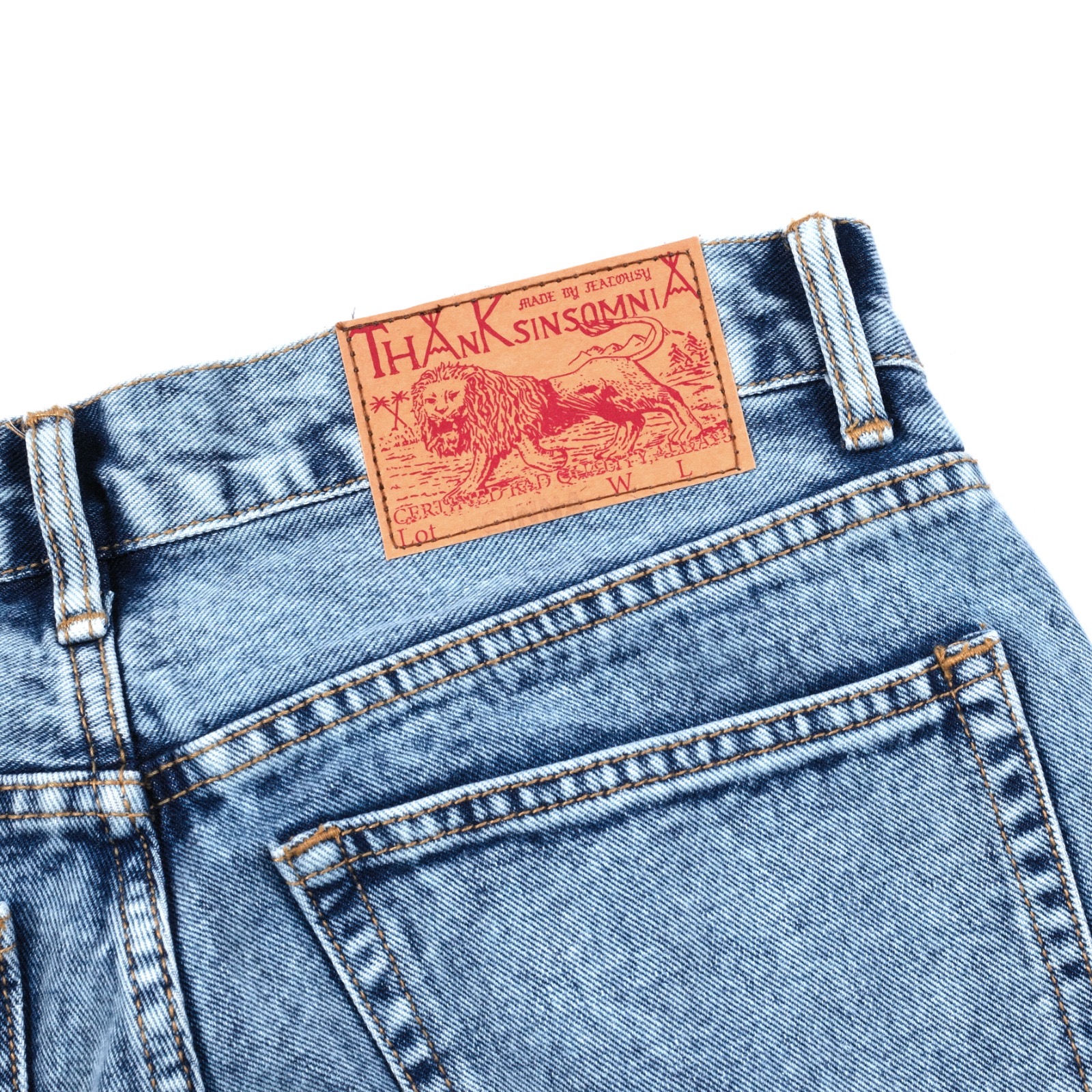 Denim Pants Ginna Small Label Light Blue Wash Thanksinsomnia