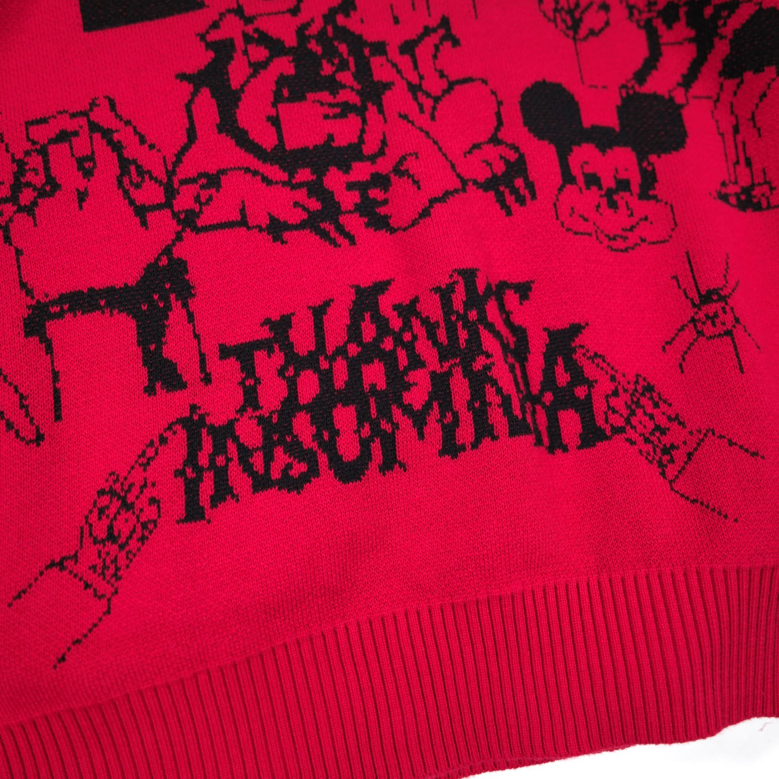 Sweater Kyrelle Red Thanksinsomnia