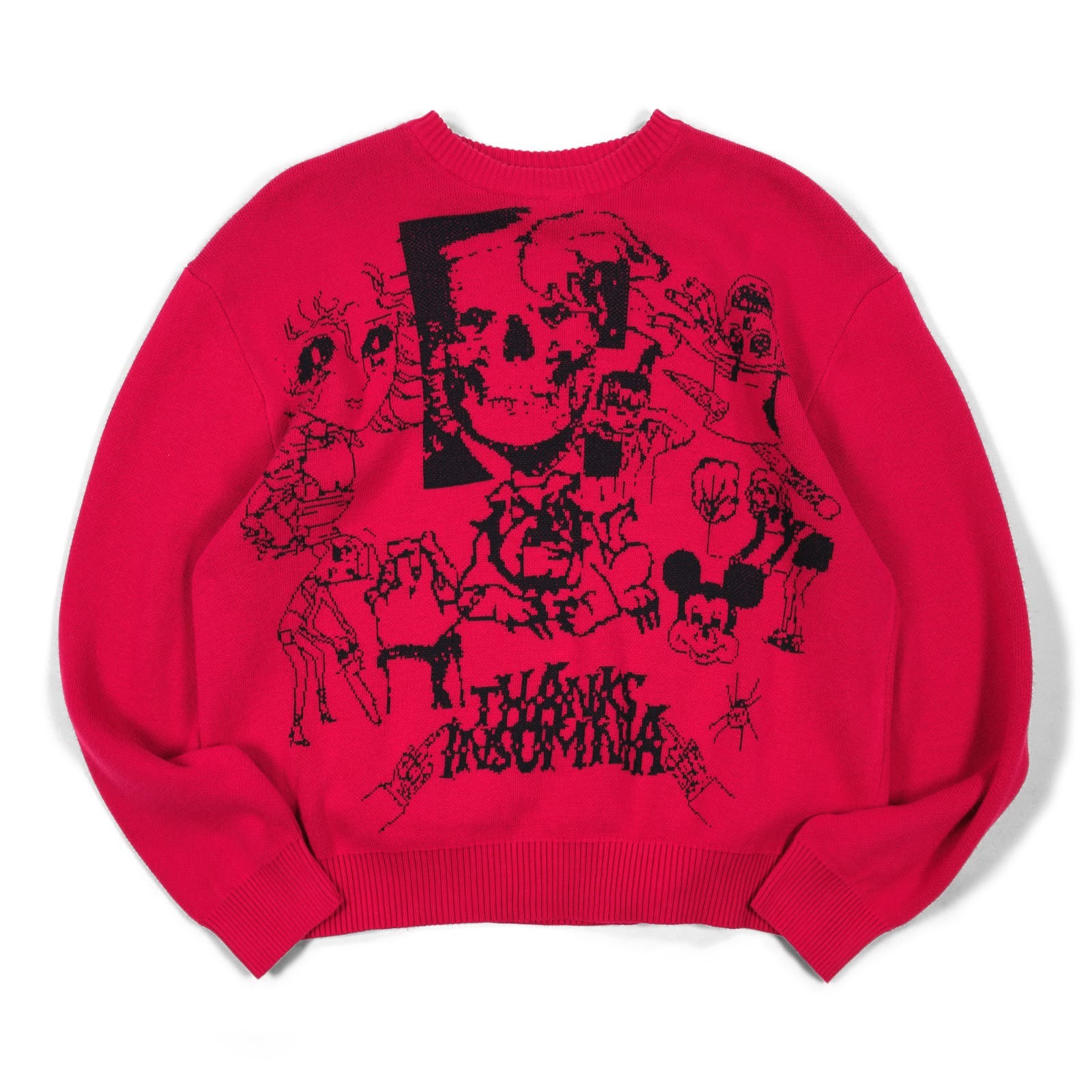 Sweater Kyrelle Red Thanksinsomnia