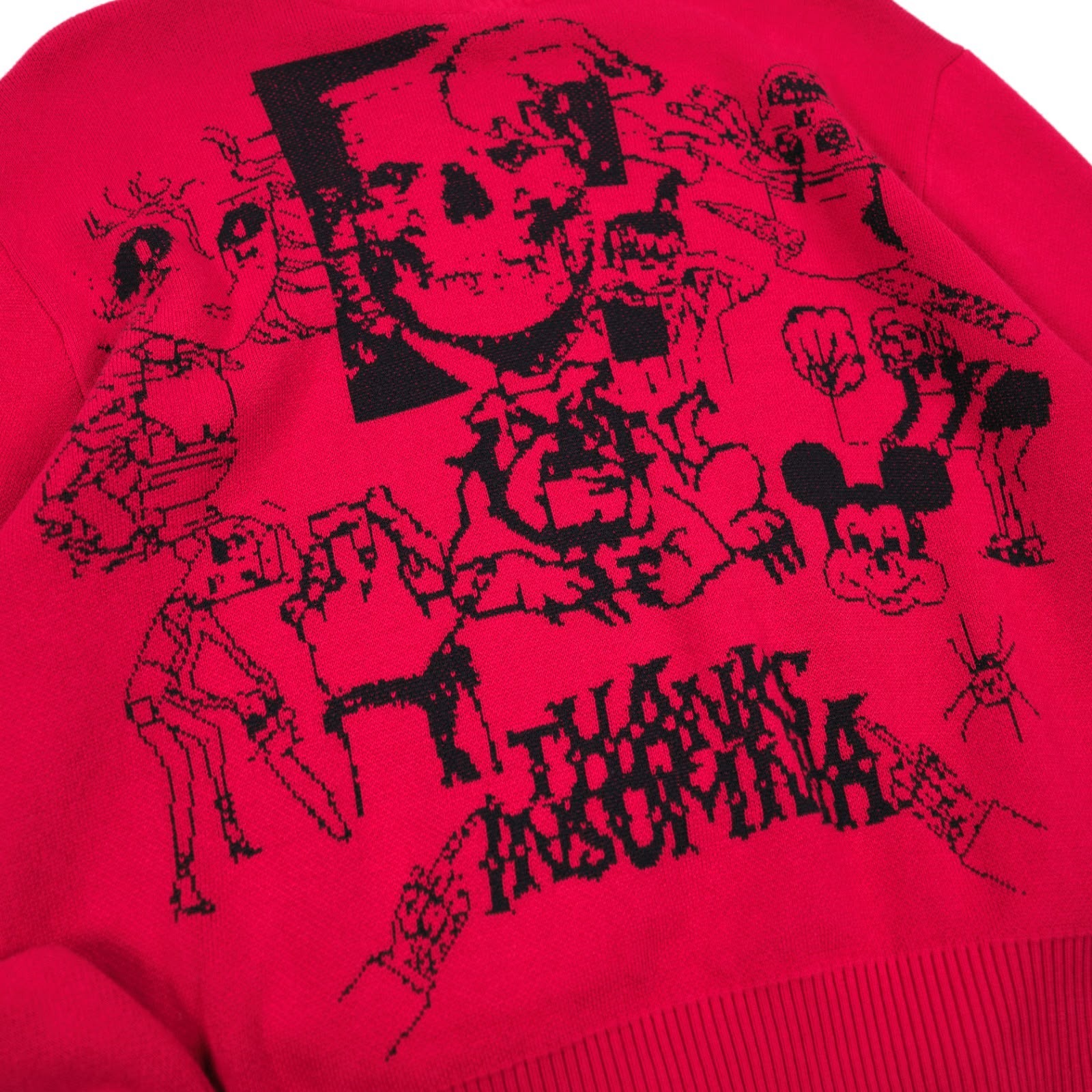 Sweater Kyrelle Red Thanksinsomnia