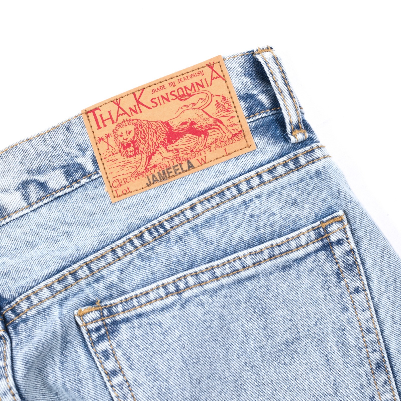 Denim Pants Jameela Basic Light Blue Thanksinsomnia