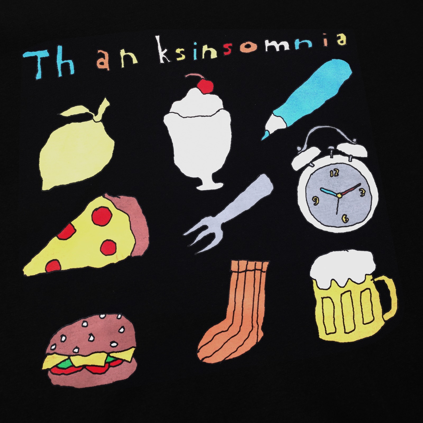 Tshirt Jadella Black Thanksinsomnia