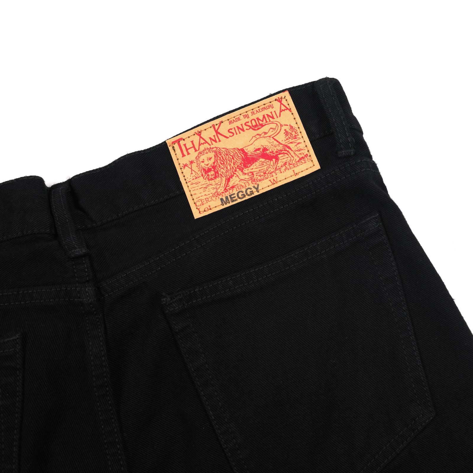 Denim Pants Meggy Basic Black Thanksinsomnia