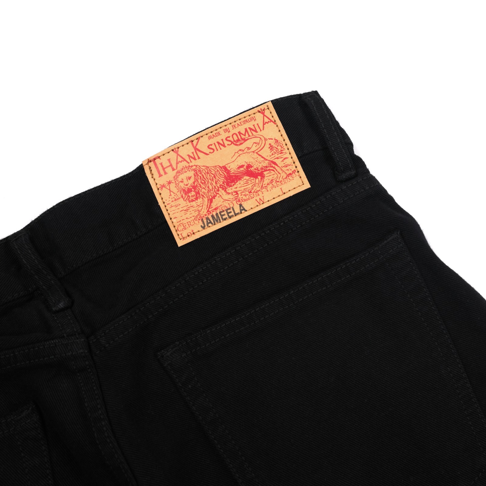 Denim Pants Jameela Basic Black Thanksinsomnia