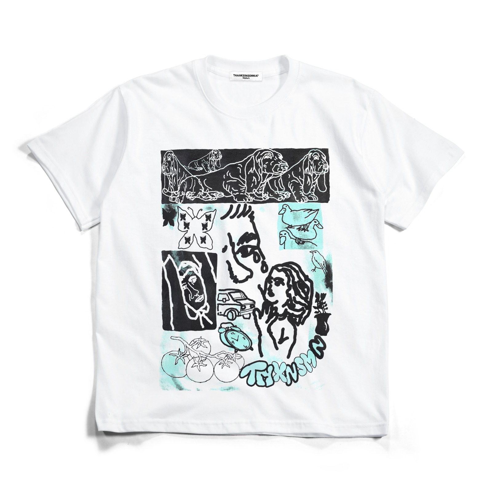 Tshirt Leira White Thanksinsomnia