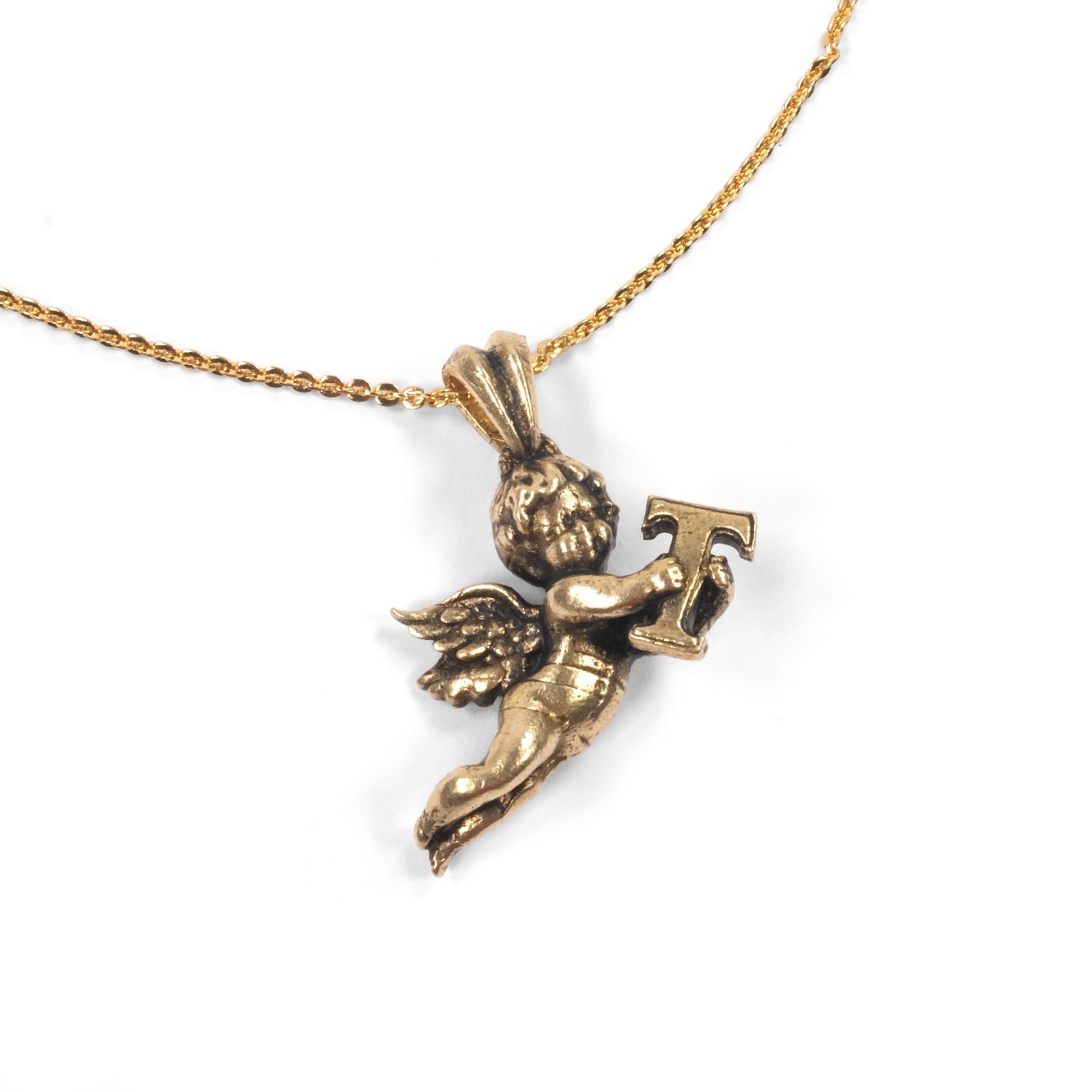 Necklace Flytigger Golden Thanksinsomnia