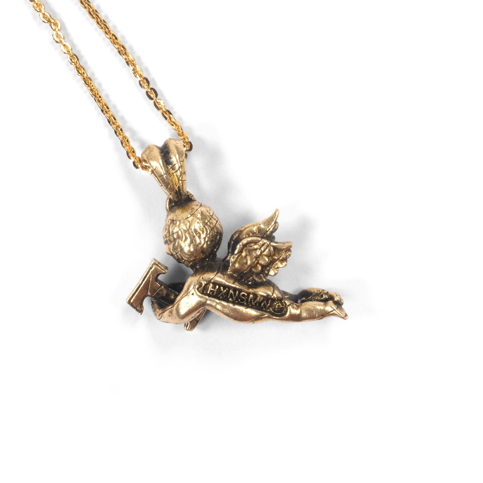 Necklace Flytigger Golden Thanksinsomnia