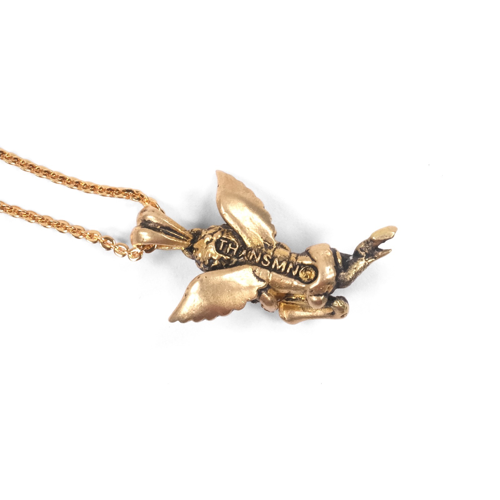 Necklace Flytigger Golden Thanksinsomnia