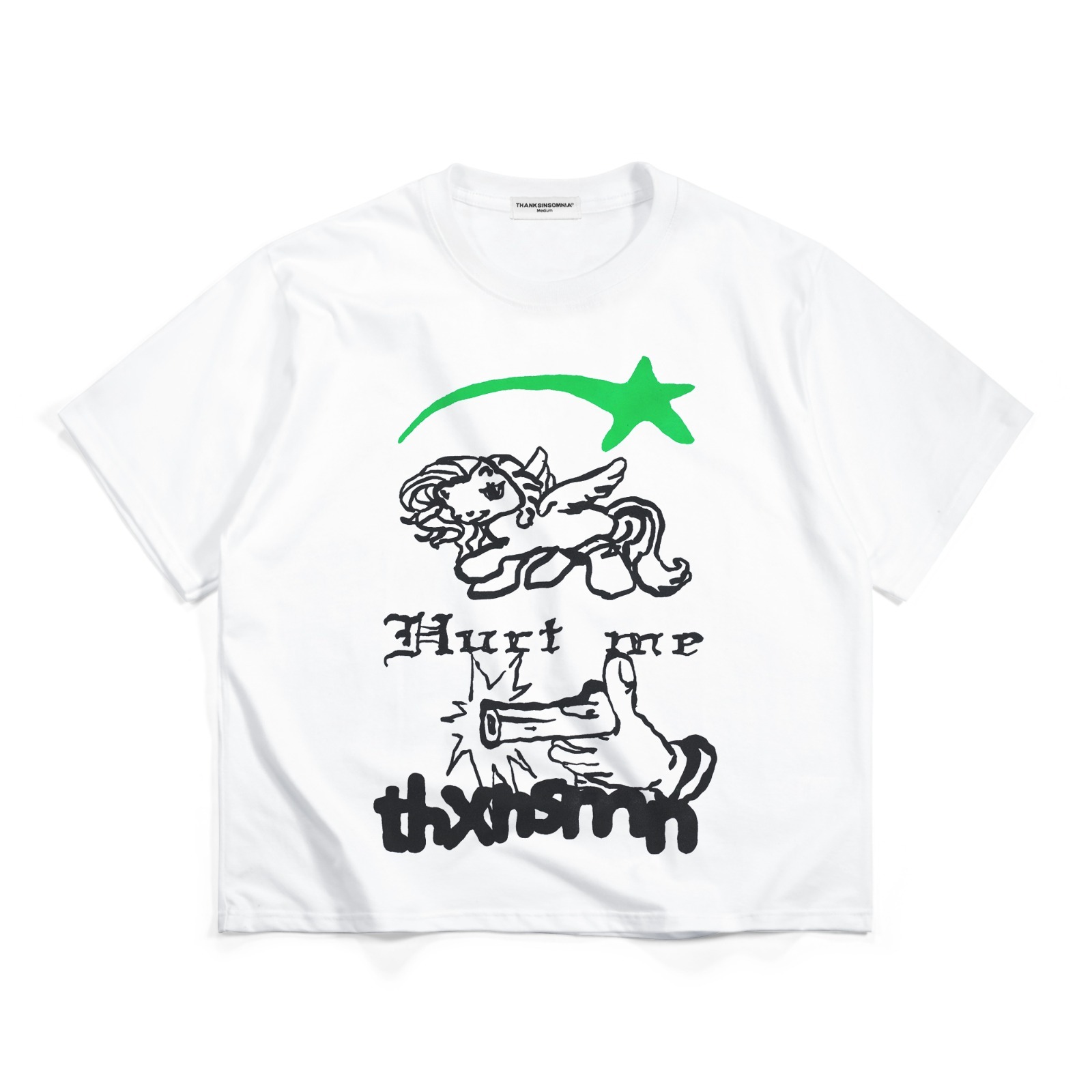 Tshirt Palma White Thanksinsomnia