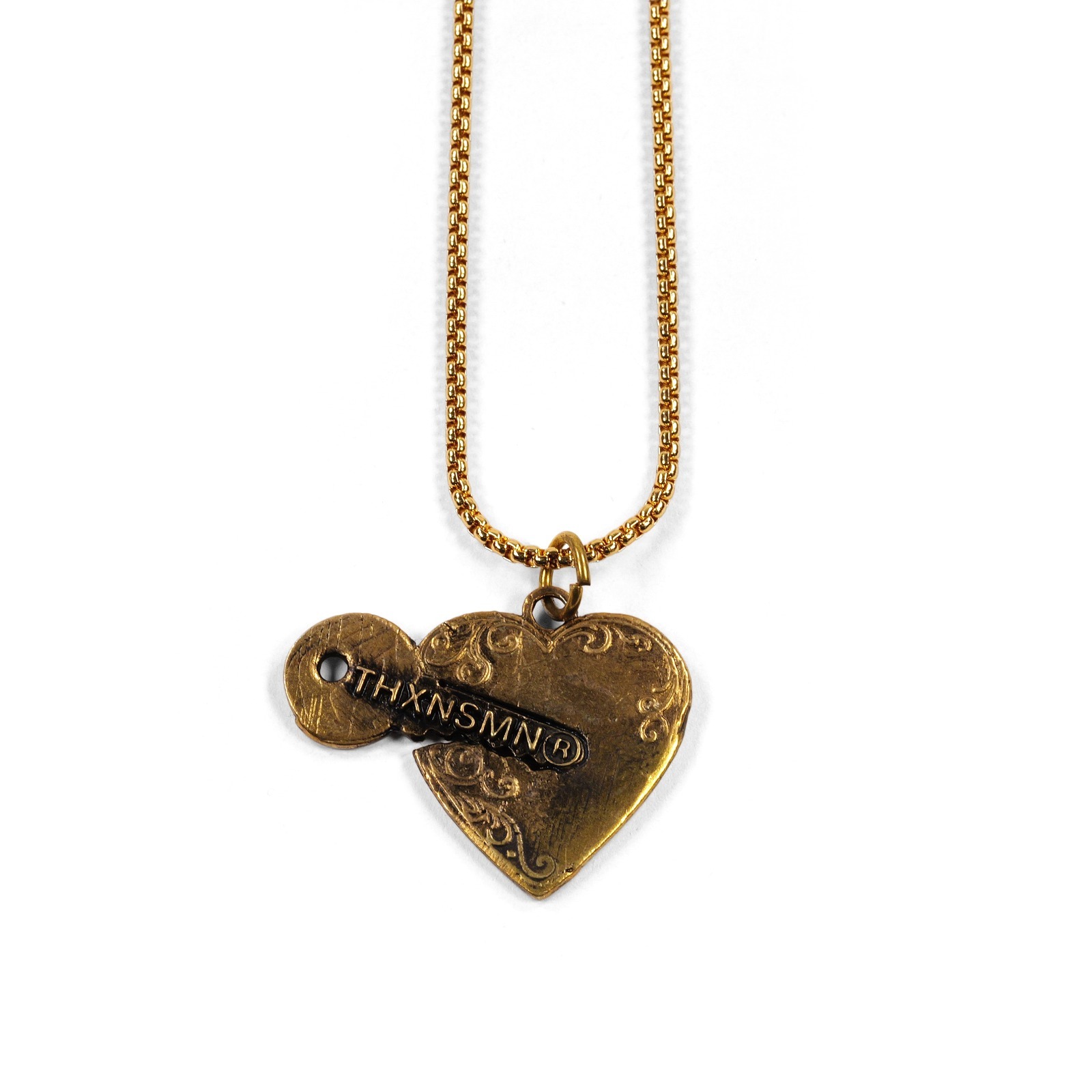 Necklace Heayes Golden Thanksinsomnia