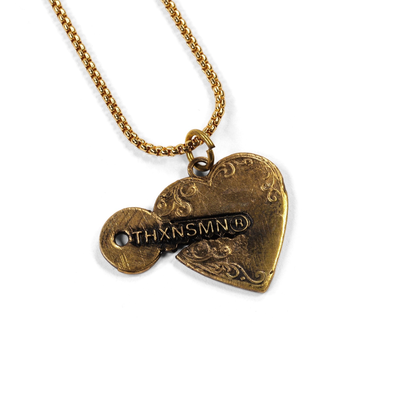 Necklace Heayes Golden Thanksinsomnia