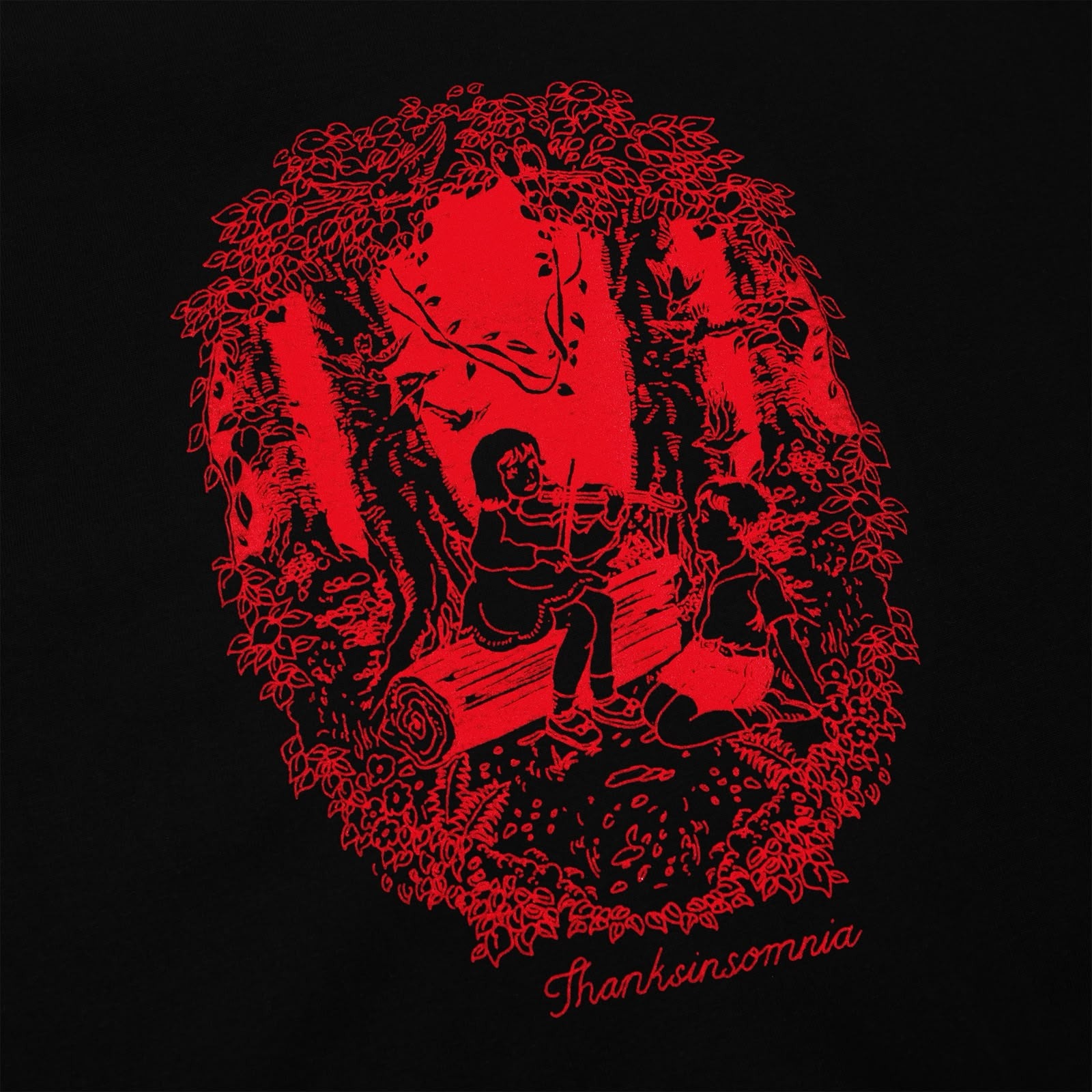 Tshirt Nunzia Black Thanksinsomnia