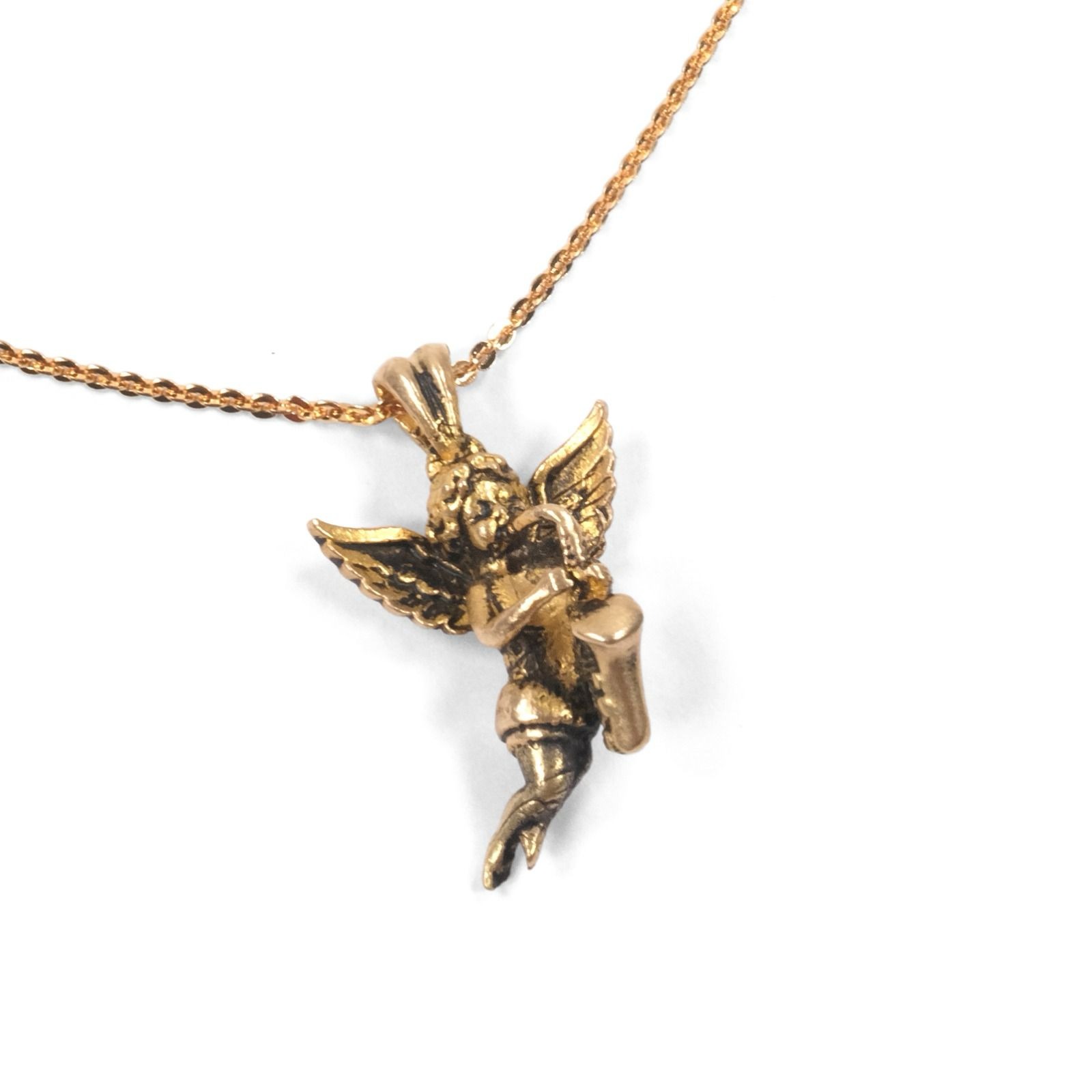 Necklace Claryon Golden Thanksinsomnia