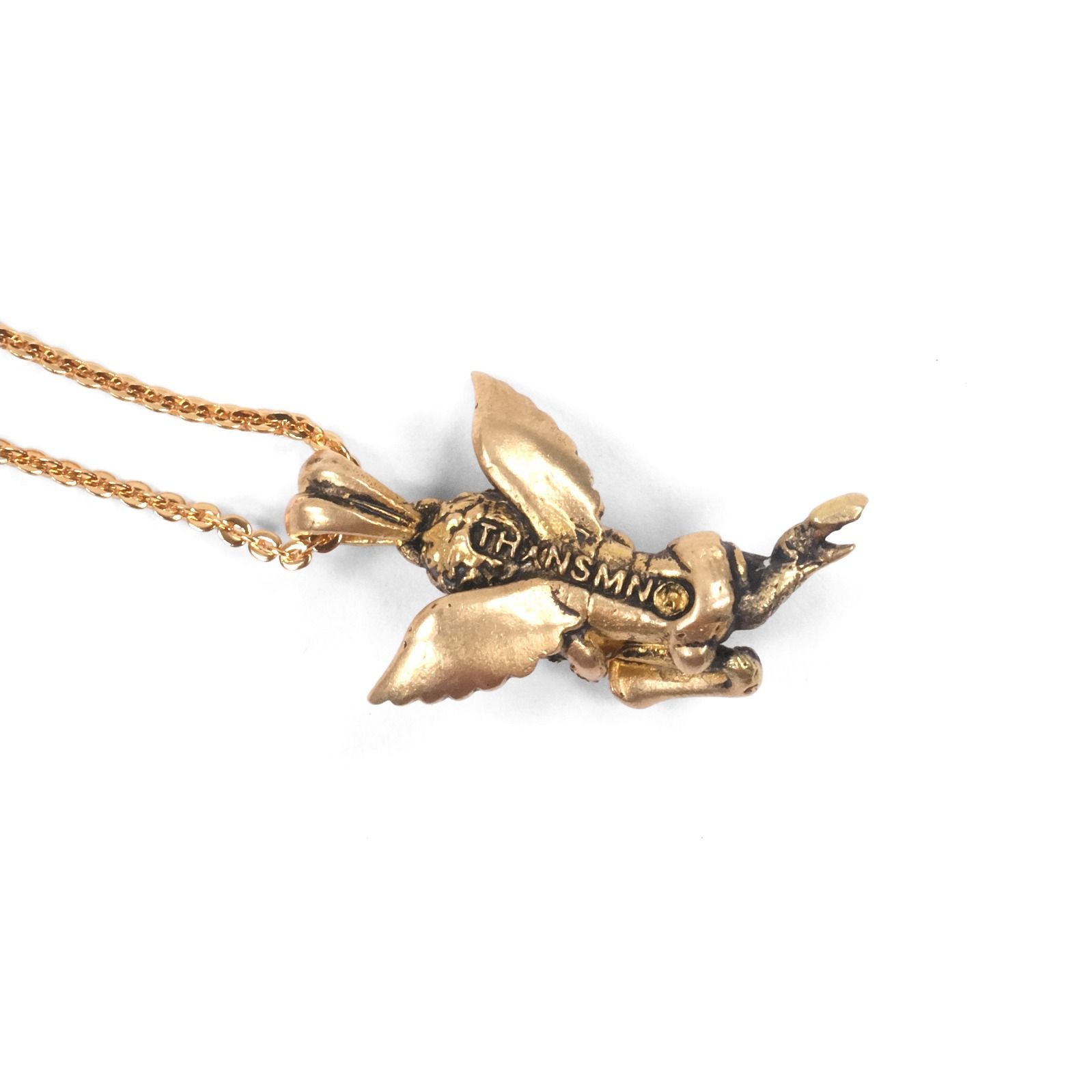 Necklace Claryon Golden Thanksinsomnia
