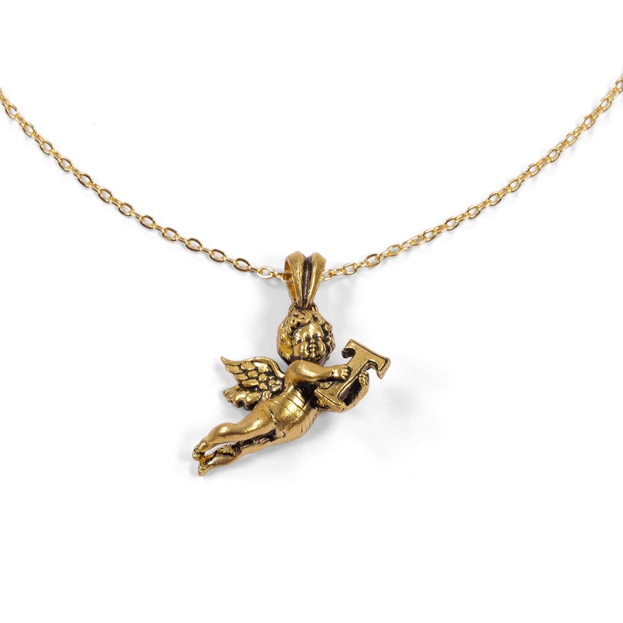 Necklace Flytigger Golden Thanksinsomnia