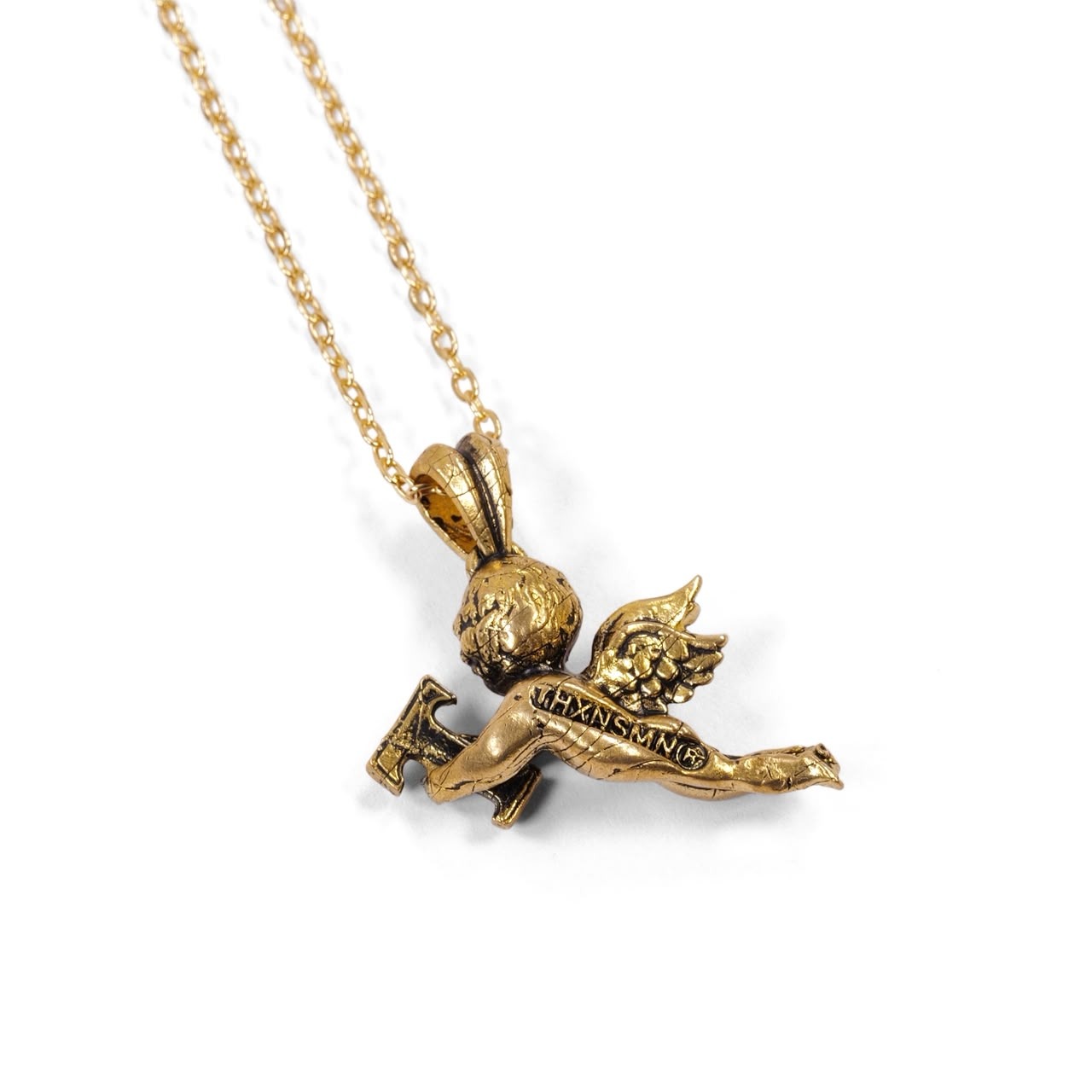 Necklace Flytigger Golden Thanksinsomnia