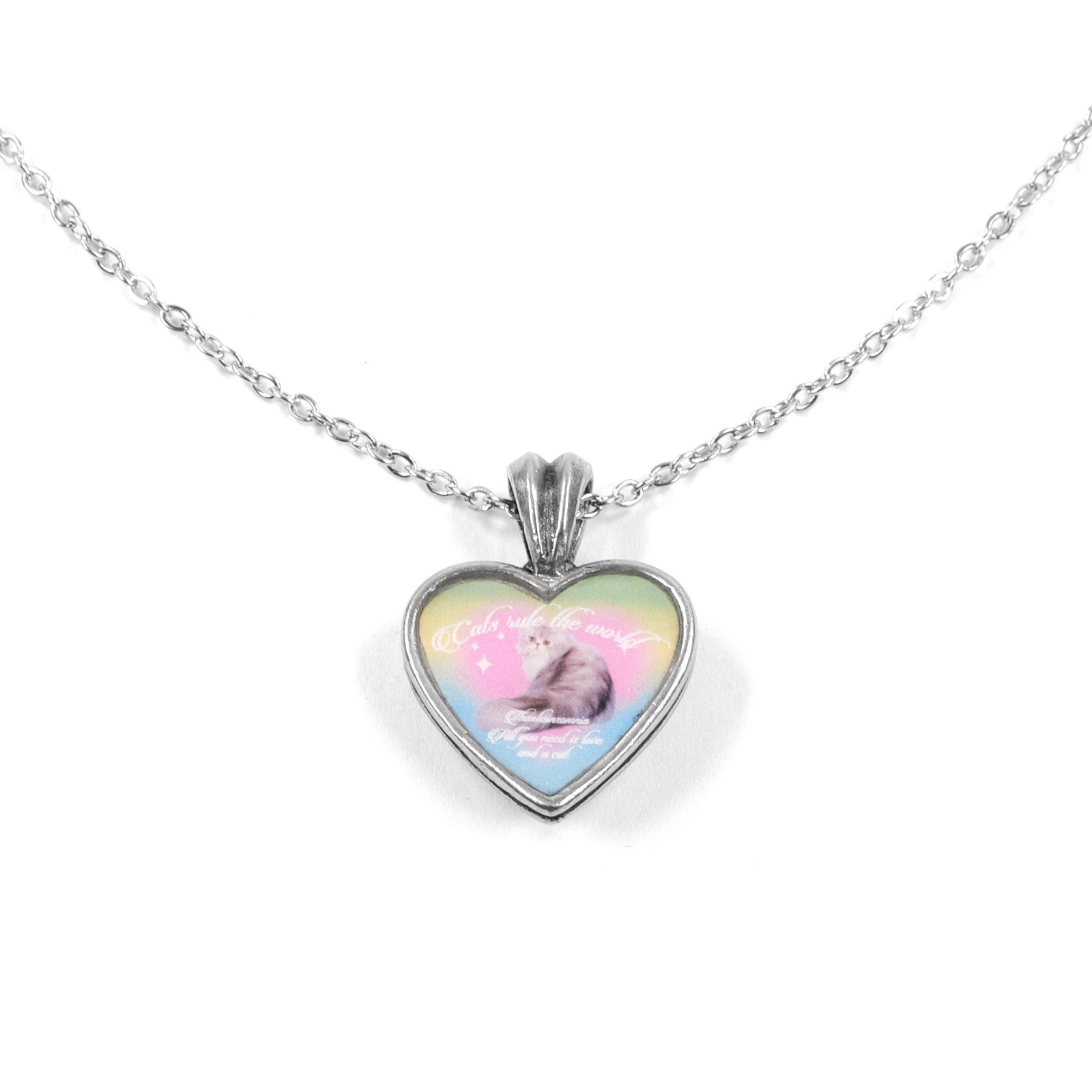 Necklace Rifyrda Silver Thanksinsomnia