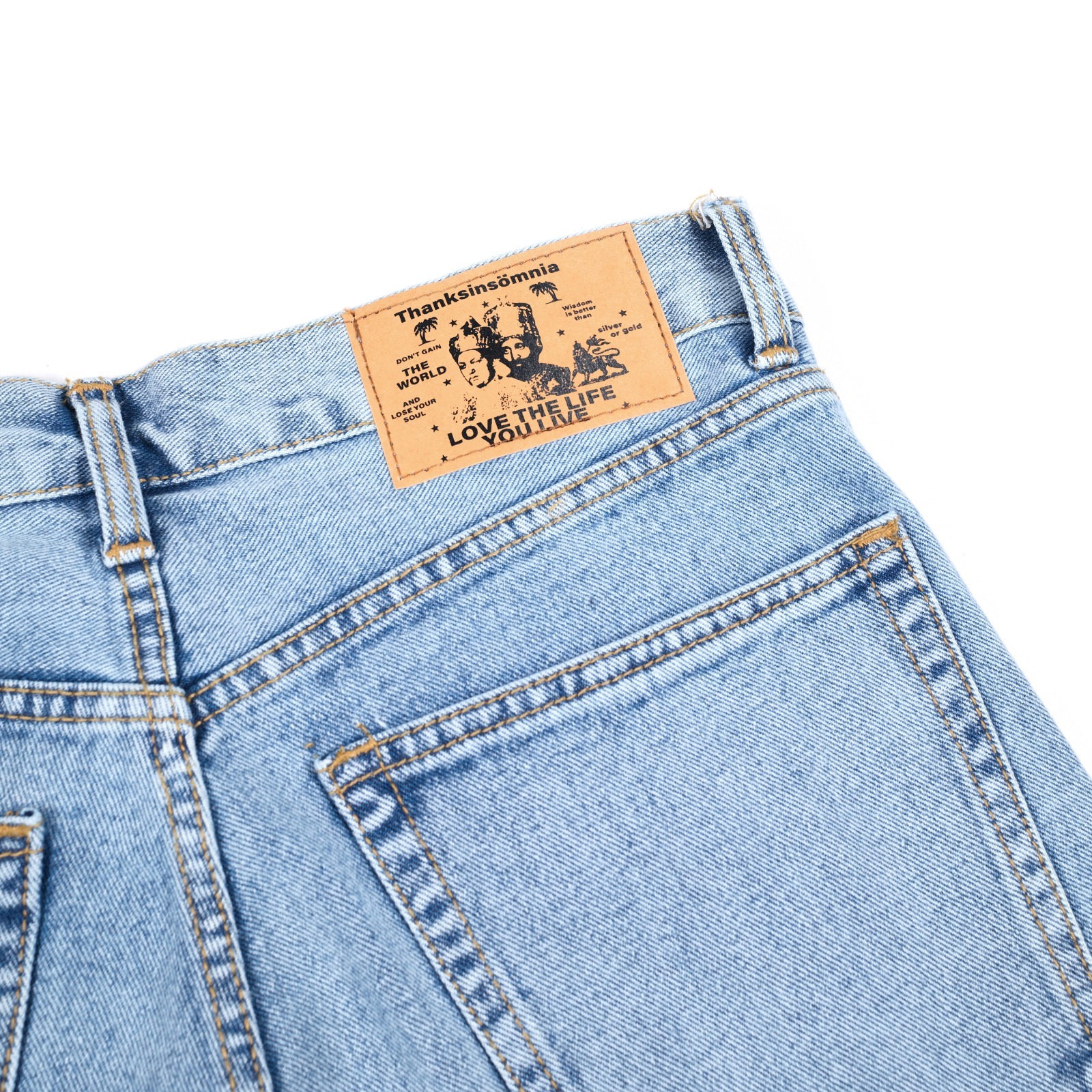 Jort Pant Drestia Light Blue Wash Thanksinsomnia