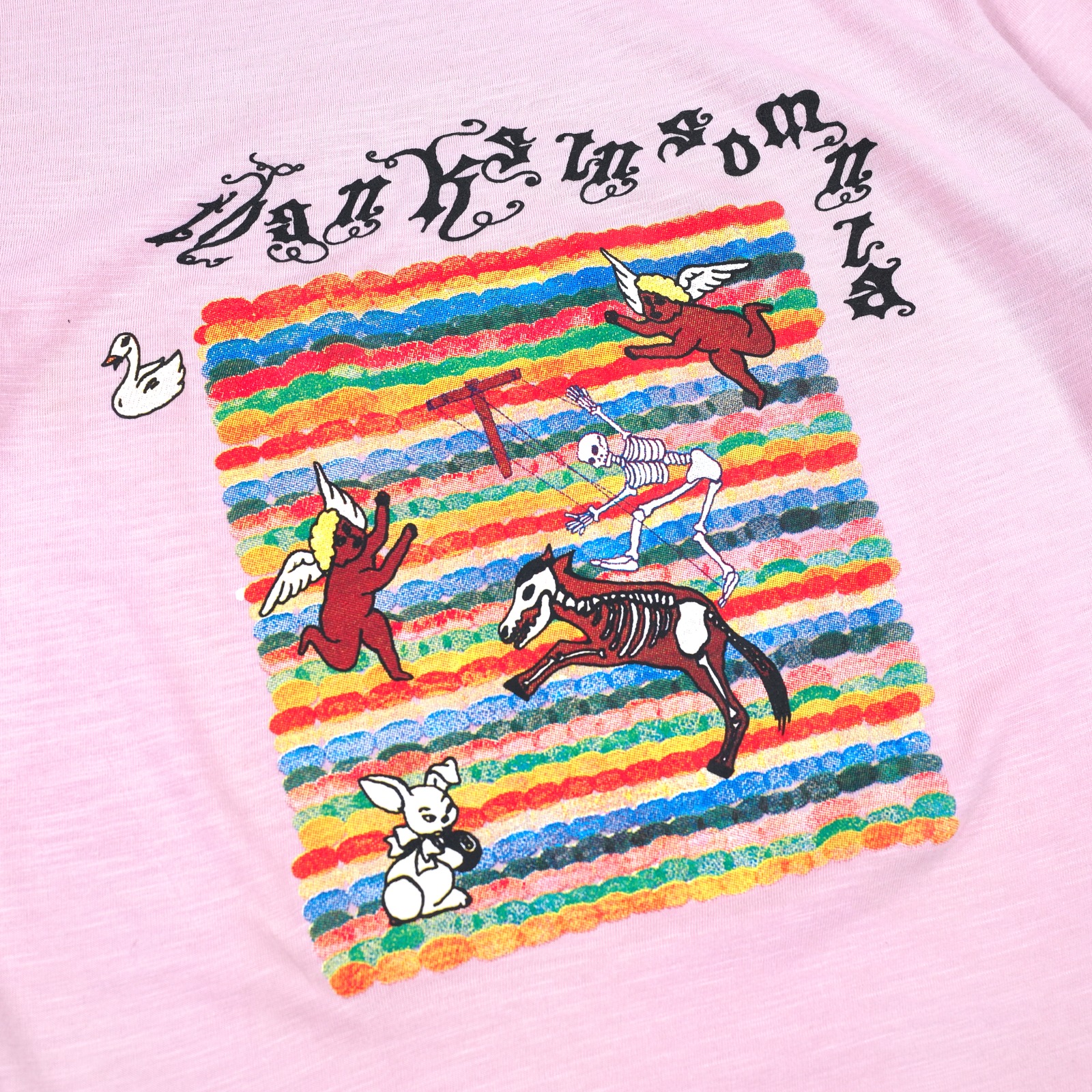 Baby Tee Fivy Pink Thanksinsomnia Girls
