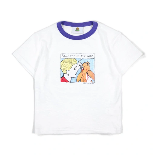 Image of Baby Tee Isavelyn White Thanksinsomnia Girls