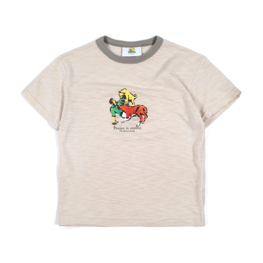 Image of Baby Tee Liona Cream Thanksinsomnia Girls