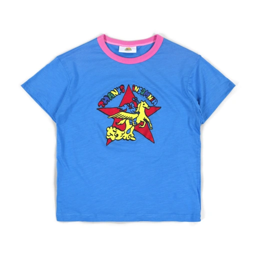 Image of Baby Tee Noela Blue Thanksinsomnia Girls