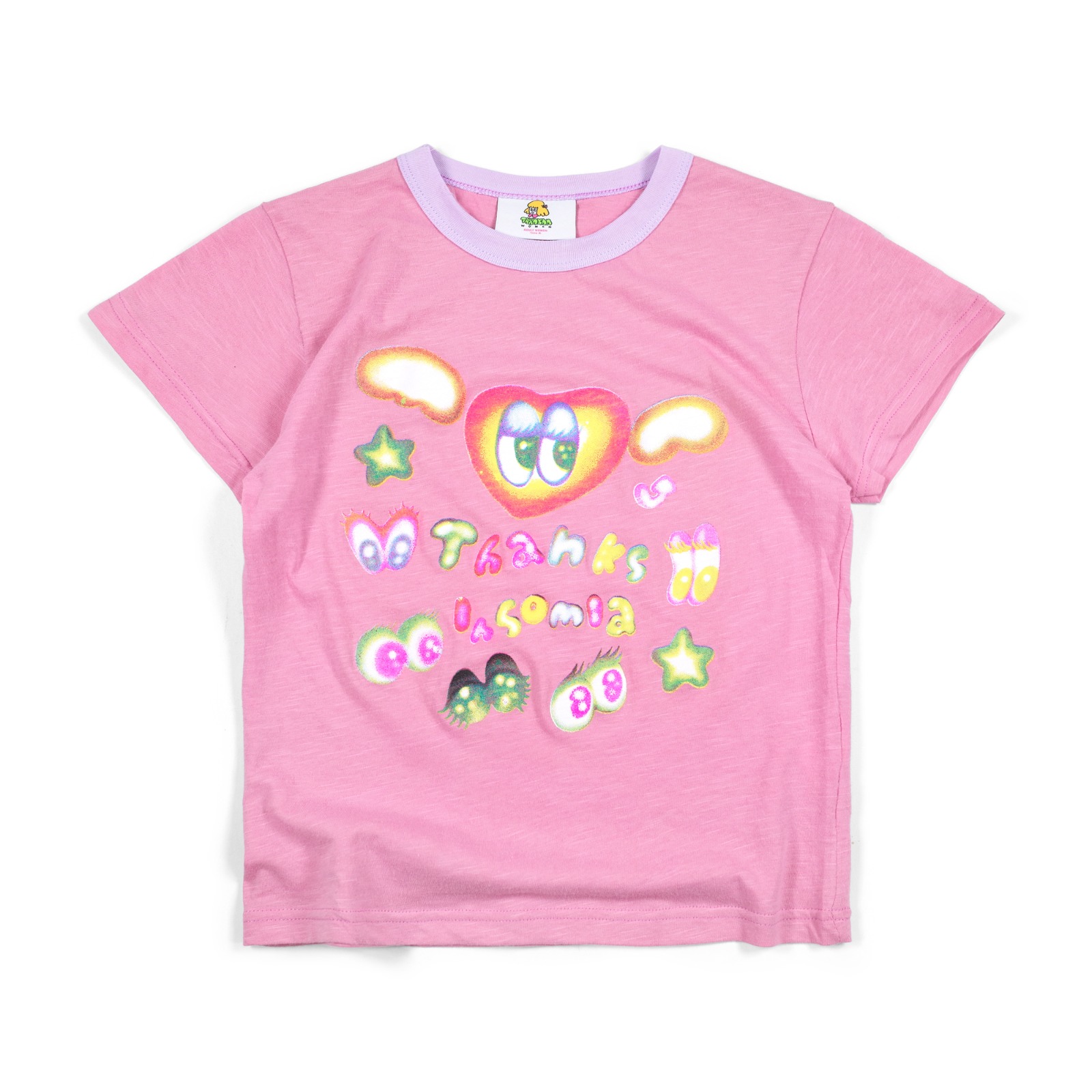 Baby Tee Suki Pink Thanksinsomnia. Girls
