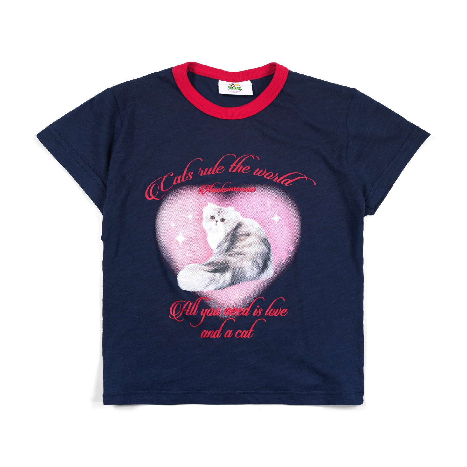 Baby Tee Sully Navy Thanksinsomnia Girls