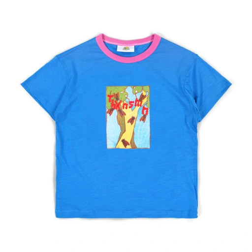 Image of Baby Tee Vira Blue Thanksinsomnia