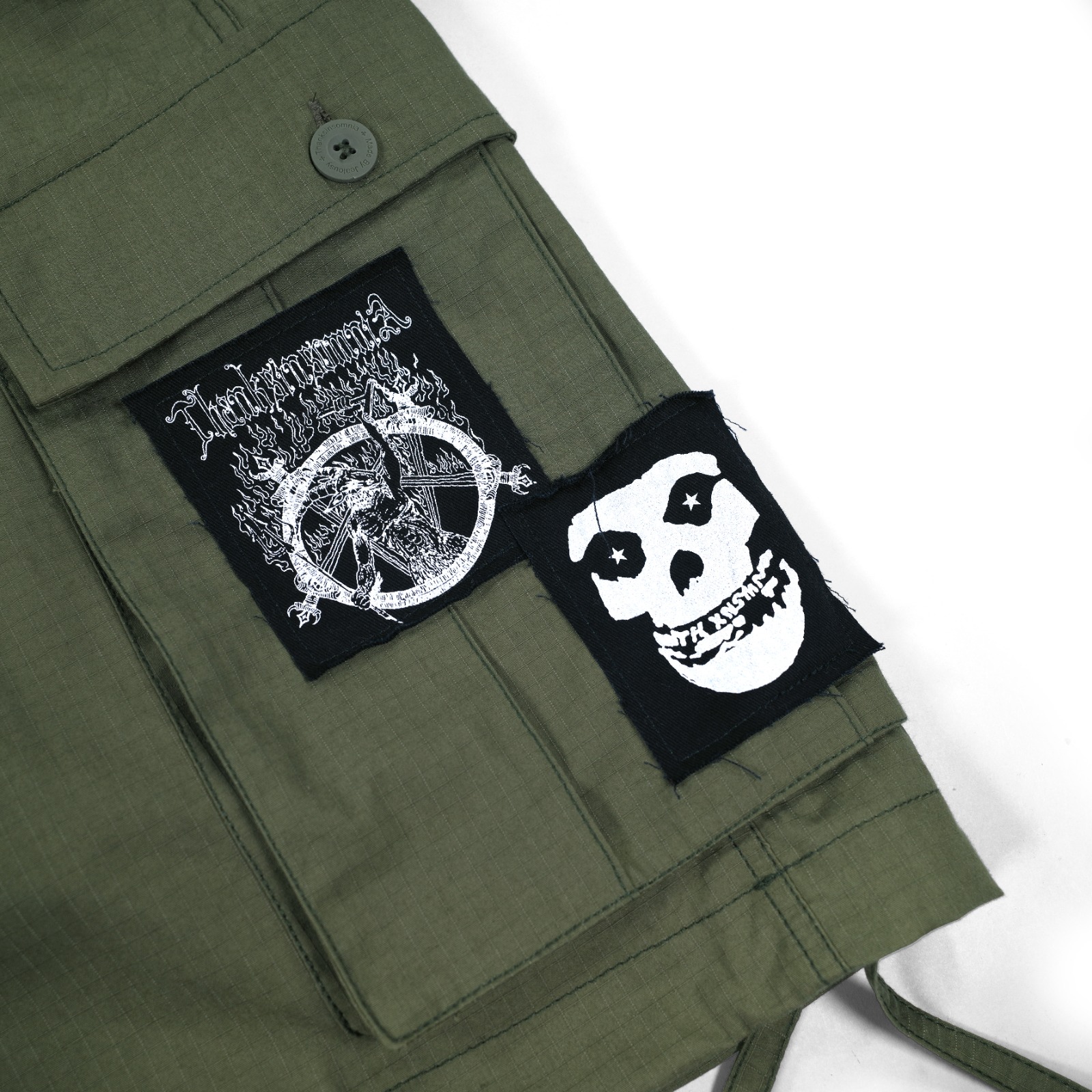 Cargo Shorts Nisha Olive Green Thanksinsomnia
