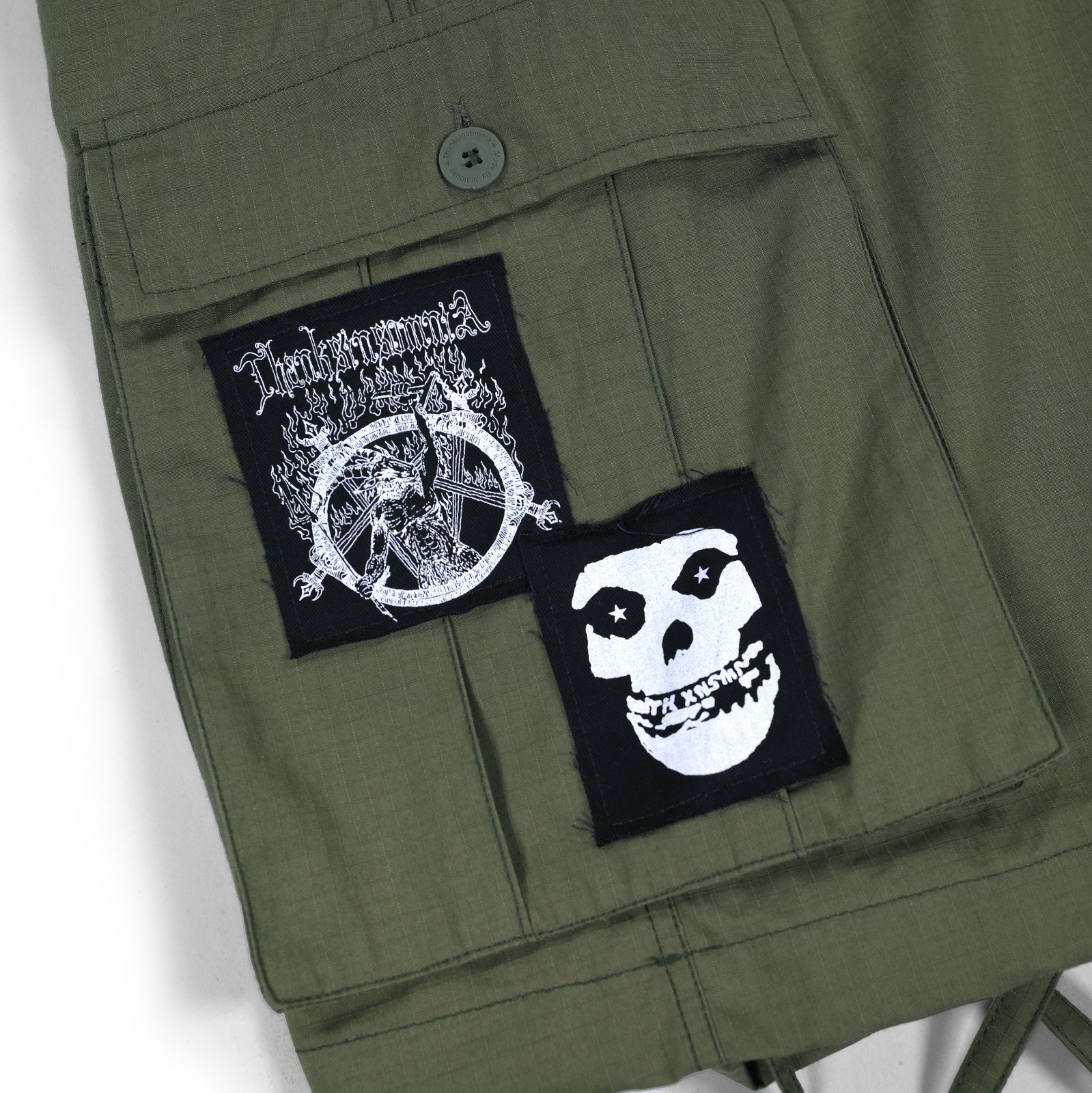 Cargo Shorts Nisha Olive Green Thanksinsomnia