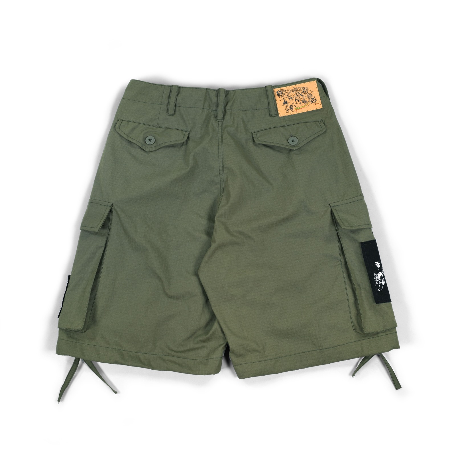 Cargo Shorts Nisha Olive Green Thanksinsomnia