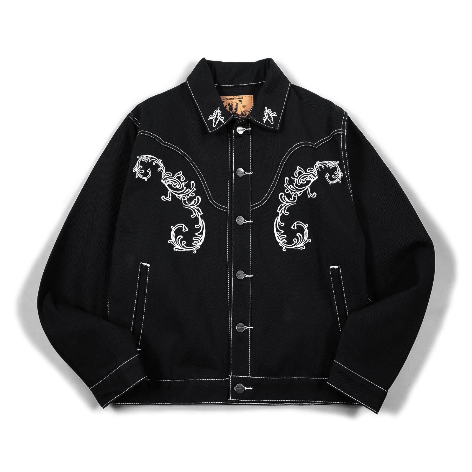 Denim Jacket Averianne Black Thanksinsomnia