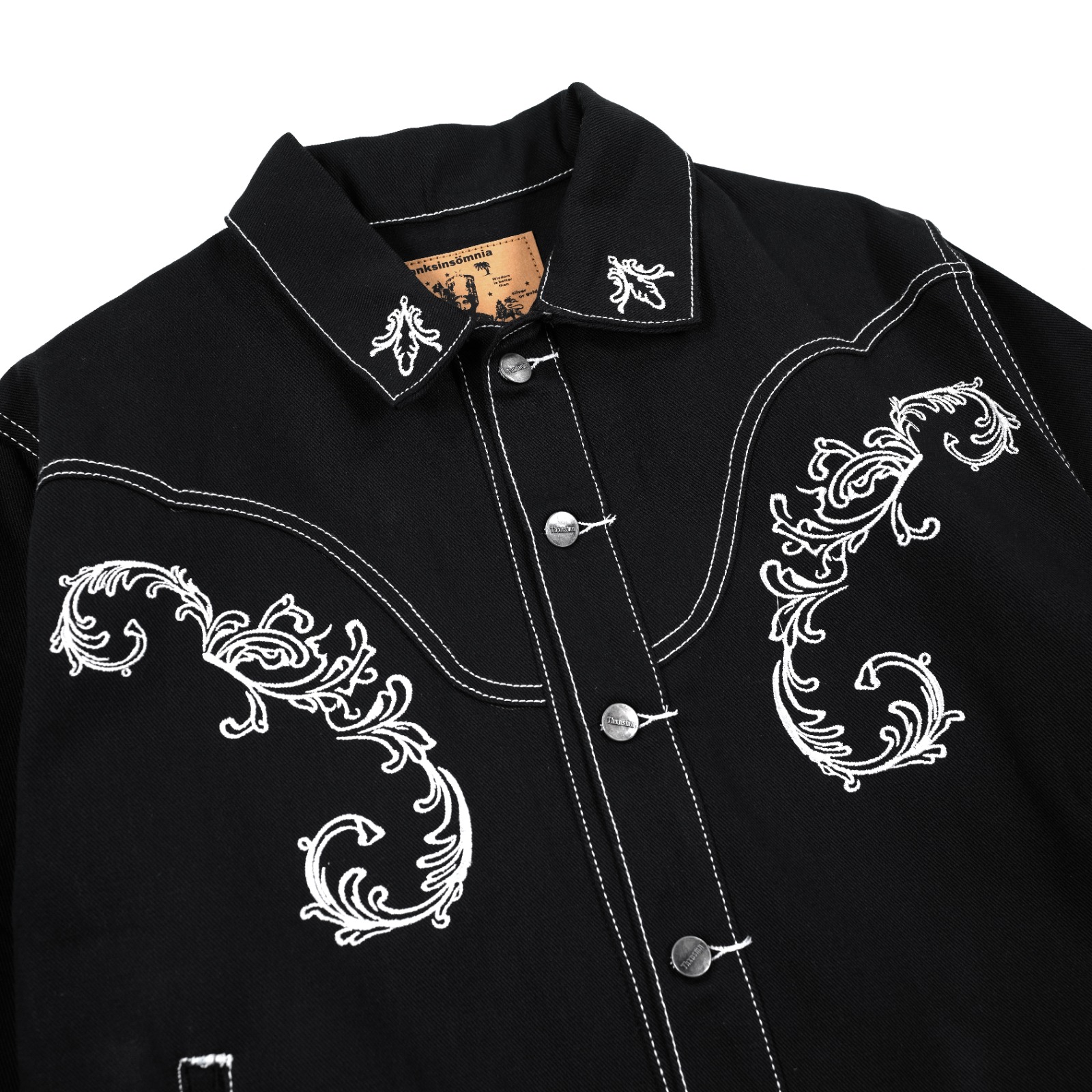 Denim Jacket Averianne Black Thanksinsomnia